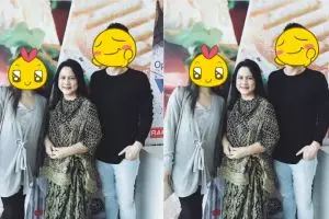 Iriana Jokowi minta foto bareng, pasangan artis ini jadi salah tingkah