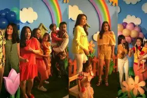 15 Foto bukti video klip lagu baru Sarwendah ini bertabur bintang