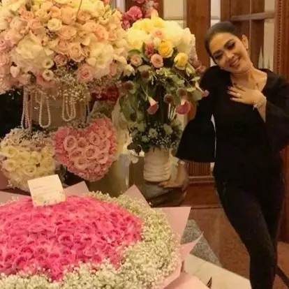 Begini megahnya perayaan ulang tahun ke-35 Syahrini