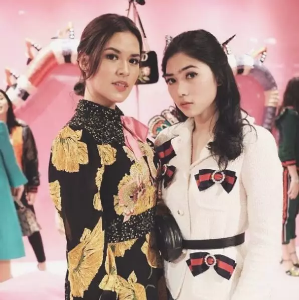 10 Potret selebriti top Tanah Air di Gucci Garden Party, hits banget