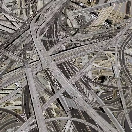 10 Simpang susun rumit di dunia, bisa bikin Habiburokhman nyasar nih