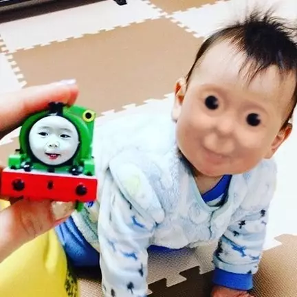 11 Foto tukar wajah ini nggak banget, aneh tapi lucu