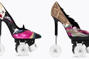 Saint Laurent rilis sepatu stiletto dengan roda, ada versi sneakernya