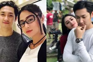 9 Potret momen manis Dewi Perssik dan manajernya, jadian nggak sih?
