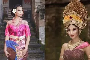 10 Seleb ini makin anggun pakai baju adat Bali, cantiknya paripurna