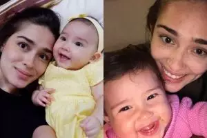 Jadi hot mama, Yasmine Wilblood pede tanpa makeup di 10 foto ini