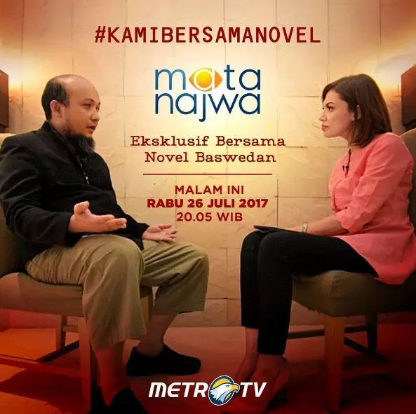 Begini penampilan Najwa Shihab di siaran perdananya, cantik banget
