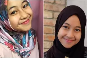 Adiba, putri sulung almarhum Uje yang kini makin manis & kece