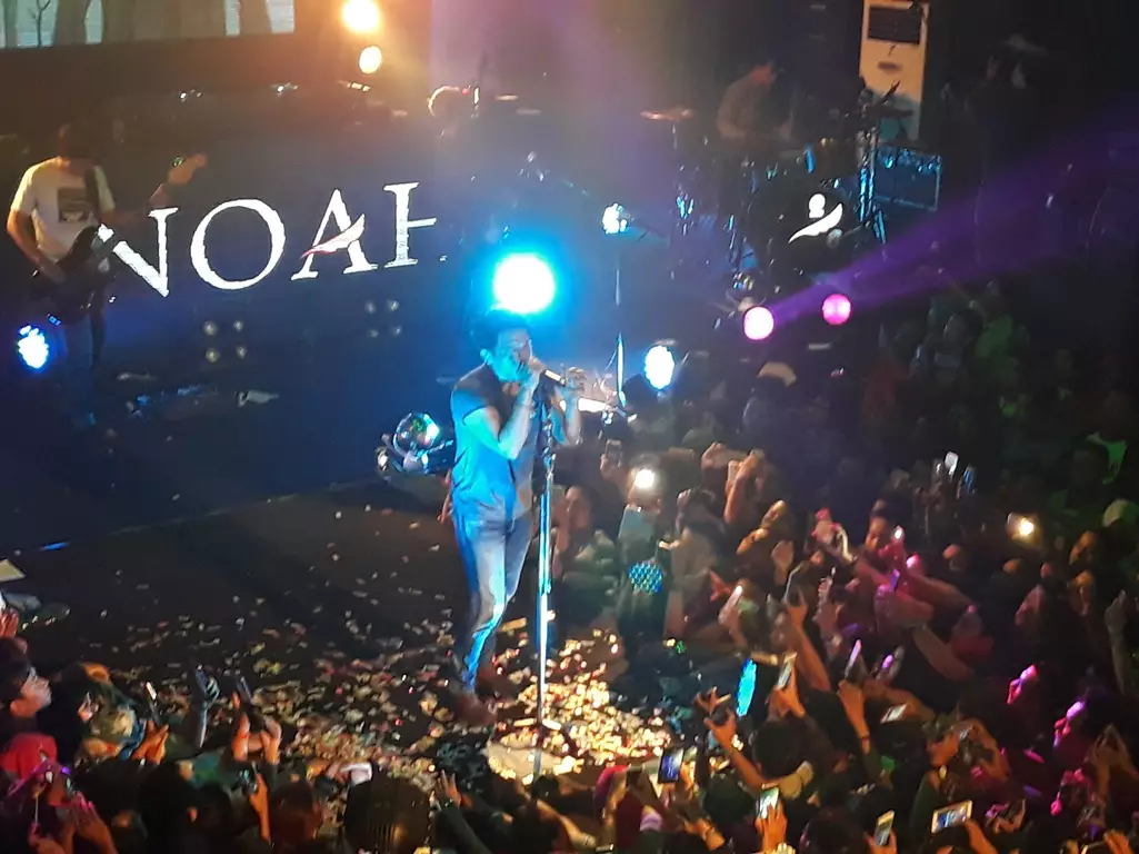 Minus Uki, NOAH tampil energik di panggung Liquid