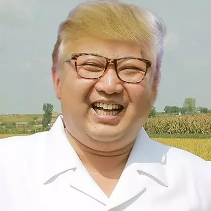Begini jadinya jika Trump tukeran rambut sama Jong-un, bikin ngakak