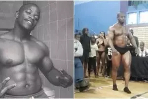 Rekaman detik-detik binaragawan tewas setelah gagal salto, duh