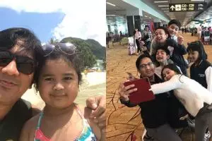 Tak cuma pelawak top, ini 10 foto bukti Andre Taulany juga papa idaman