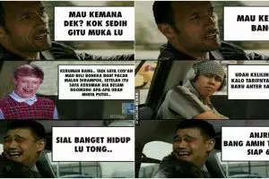 12 Obrolan 'The Rock nyopir' bareng tokoh meme ini kocaknya ngelantur