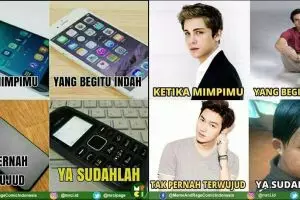 10 Meme 'Ya sudahlah' ini bikin ingat mimpimu yang begitu indah
