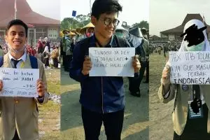 15 Tulisan kocak mahasiswa UGM saat PPSMB 2017, mantap jiwa!