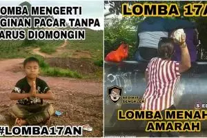 10 Meme 'lomba 17 Agustusan' ini bikin kamu cengar-cengir sendiri