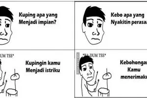 10 Tebakan ngelantur ini bikin pengen ketawa karena saking recehnya