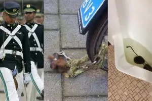 10 Foto orang tertimpa kesialan yang hakiki, kasihan tapi ya juga lucu