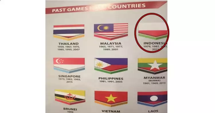 Menpora Imam Nahrawi berang, Malaysia cetak terbalik bendera Indonesia