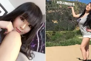 10 Foto artis porno Hitomi Tanaka, warga Bekasi banyak yang follow dia