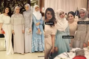 Bertabur bintang, 7 artis ini hadiri pernikahan selebgram Medina Zein