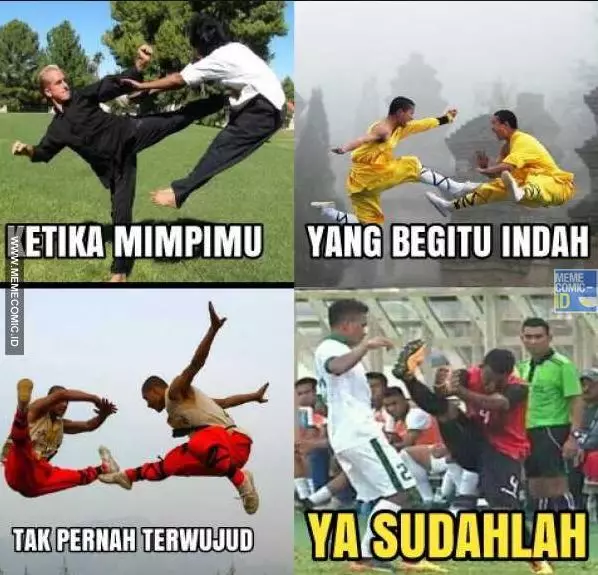 10 Foto editan tendangan Filipe Timor Leste ini lucu banget