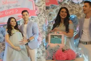 12 Potret kemeriahan baby shower Celine Evangelista-Stefan William