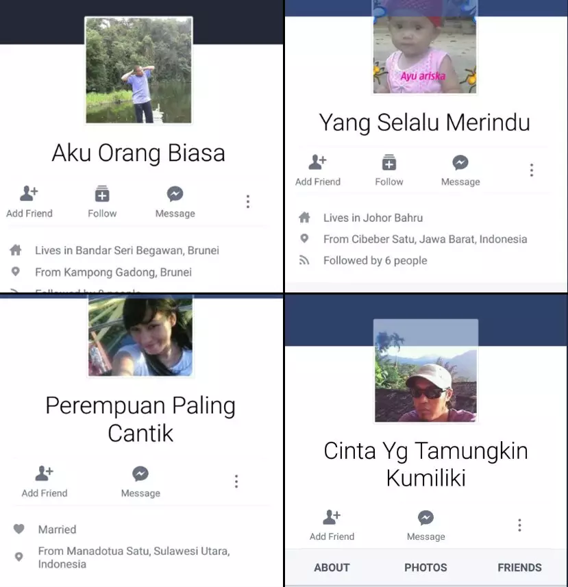 15 Kombinasi nama Facebook ini gereget, bikin tawamu nggak habis-habis