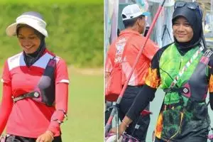10 Foto Diananda Choirunisa, atlet panahan peraih emas SEA Games 2017