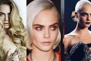 10 Gaya rambut nyentrik Cara Delevingne, pernah botak lho