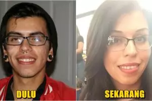 Cewek cantik ini dulunya ternyata cowok, begini 8 foto perubahannya