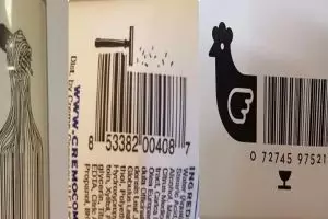 10 Foto barcode unik ini bikin pangling, ada yang mirip mi goreng