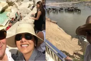 Biasa glamor, 10 seleb Bollywood ini tampil sederhana saat liburan