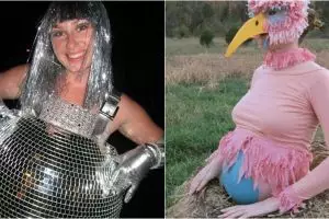 12 Foto ibu hamil dengan kostum unik, ada-ada aja nih