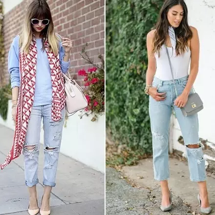 8 Cara keren pakai boyfriend jeans ala Pinterest, upgrade penampilanmu