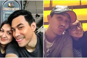 10 Foto gaya 'pacaran' Darius Sinathrya & Donna Agnesia, mesra bak ABG