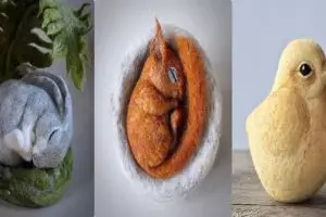 15 Boneka binatang dari sutra dan bambu ini gemesin, pengen meluk 