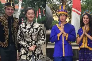 Gaya 8 pemain Anak Langit pakai baju daerah, nasionalis banget