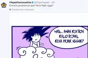 Ini video lagu kolaborasi netizen balas kicauan lucu akun Ditjen Pajak