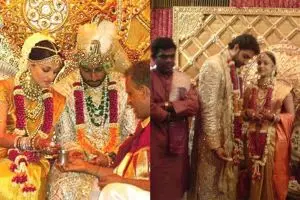 Belum tertandingi, ini 10 foto lawas megahnya pernikahan Aishwarya Rai