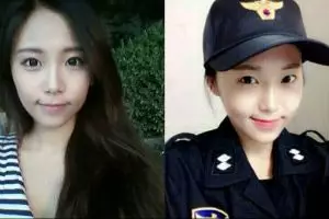 10 Foto Kim Miso, mantan model yang kini jadi polisi