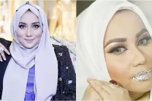 10 Potret wajah Anniesa Hasibuan pakai makeup, natural sampai glamor