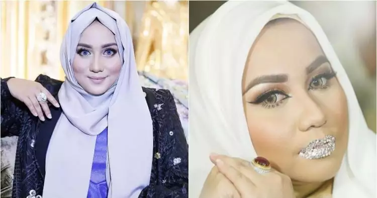 10 Potret wajah Anniesa Hasibuan pakai makeup, natural sampai glamor