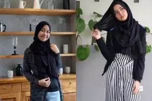 6 Potret beda gaya Adiba Khanza vs Wirda Mansur, siapa idolamu?