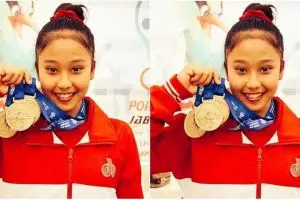 Rifda Irfana, atlet usia 17 tahun yang borong 5 medali SEA Games 2017
