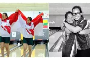 Sharon & Tannya, duo peraih emas cabor bowling SEA Games yang keibuan