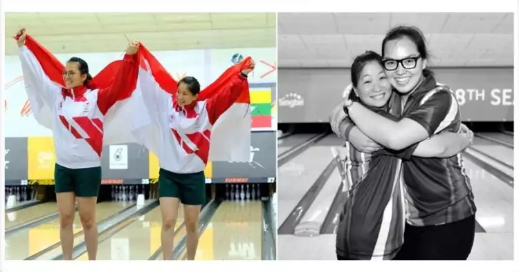 Sharon & Tannya, duo peraih emas cabor bowling SEA Games yang keibuan