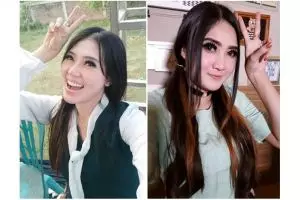  6 Gaya Nella Kharisma ini disebut tiru Via Vallen, duluan siapa ya?