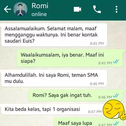 9 Percakapan cowok yang ngajak nikah gadis pujaannya ini bikin baper