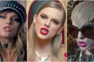 16 Gaya makeup & rambut Taylor Swift dalam satu video klip terbarunya